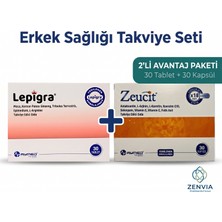 Aymed Lepigra ve Zeucit 2'li Avantaj Paketi - Erkek Sağlığı ve Hücresel Canlılık Destek Seti
