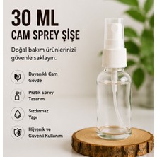 Kozpak 2 Adet Beyaz Parmak Sprey Başlıklı Uçucu Yağ Serum Kozmetik Şişesi
