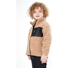 Dublino Kids Erkek Çocuk Welsoft Tek Üst Peluş Sweatshirt Hırka Ceket