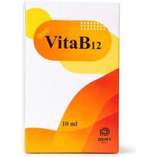 Demy Pharma VITAB12 – Metilkobalamin Içeren Sıvı Takviye Edici Gıda