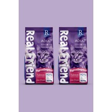 Real Friend Yetişkin Kedi Maması Somonlu - Derma Care Adult Cat Food Salmon & Hypoallergenic 15 kg X2