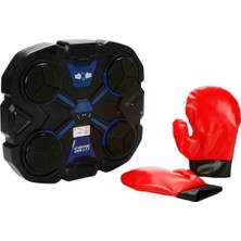 PopŞeker Bluetooth Müzikli Işıklı 4 Hedefli Duvar Boks Minderi – Dijital Spor ve Egzersiz Pedi