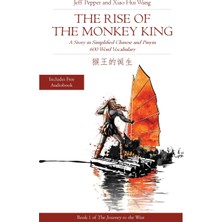 Step Kitap Rise Of The Monkey King: A Story In Simplified Chinese And English, 600 Word Vocabulary Level