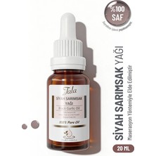 Tala Siyah Sarımsak Yağı %100 Saf ve Doğal Soğuk Sıkım 20 Ml