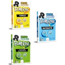 Günay Yayınları 8. Sınıf Türkçe + Matematik + Din Kültürü 32 Haftalık Deneme Seti