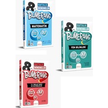 Günay Yayınları 8. Sınıf Matematik + Fen Bilimleri + Inkılap Tarihi 32 Haftalık Deneme Seti