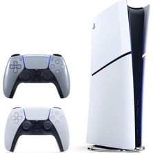 Sony Playstation 5 Slim Digital 825 GB Ithalatçı Garantili + 2. Gri Dualsense