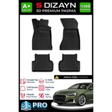 S-Dizayn Audi A5 3D Pro Havuzlu Paspas 2024 Üzeri A+ Kalite