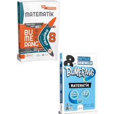 Günay Yayınları 8. Sınıf Bumerang Matematik Etkinlikli Kitap + Matematik 32 Haftalık Deneme