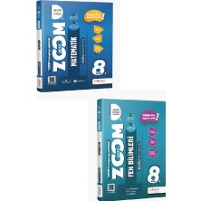 Günay Yayınları 8. Sınıf Zoom Matematik + Fen Bilimleri Soru Bankası