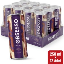 Obsesso Mocha Soğuk Kahve 250 ml x 12 Adet