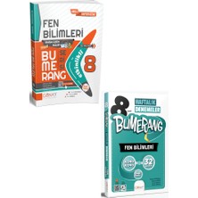 Günay Yayınları 8. Sınıf Bumerang Fen Bilimleri Etkinlikli Kitap + Fen Bilimleri 32 Haftalık Deneme