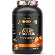 Commander Nutrition Whey Protein 900G Salted Caramel Aromalı