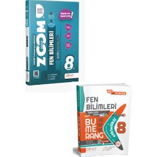 Günay Yayınları 8. Sınıf Bumerang Fen Bilimleri Etkinlikli Kitap + Zoom Fen Bilimleri Soru Bankası