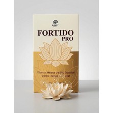 Demy Pharma Fortido Pro 30 Kapsül - Vitamin, Mineral ve Bitki Ekstreleri Içeren Takviye Edici Gıda