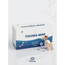 Demy Pharma Tivora-Mag D3K2 Elemental Magnezyum - Gün Boyu Enerji, Gece Boyu Rahatlama