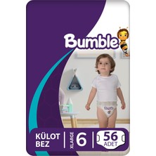 Bumble 6 Numara XLarge Külot Bebek Bezi 15 Kg  | 56 Adet