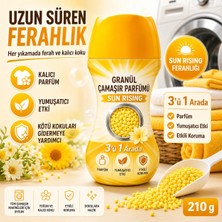 Trendhane Granül Çamaşır Parfümü Sun Rising 210 g 3’ü 1 Arada Kalıcı Koku Yumuşatıcı Etki Etkili Koruma