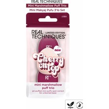 Real Techniques Mini Marshmallow Puff Trio -  Mini Makyaj Pufu 3'lü Set