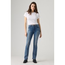 Levi's Kadın 725 High Rise Bootcut Finder Keeper Clean Hem Med Indigo Jean- A9363-0004