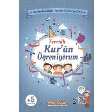 Ayfa Basın Yayın Kur'an Öğreniyorum (AYFA-161M, Orta Boy, Mavi, Tecvidli); Çocuk Elif-Ba'sı