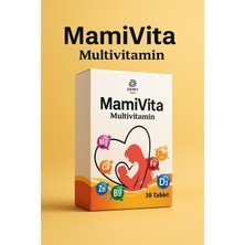 Demy Pharma Mamivita Multivitamin 30 Tb - Emzirme Dönemine Özel Günlük Vitamin ve Mineral Desteği