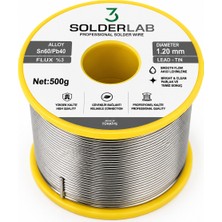 SN60PB40 Lehim Teli 500 gr 1,2 mm %3 Flux Elektronik Lehimleme