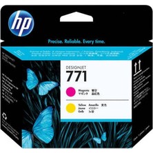 Hp 771-CE018A Orjinal Sarı & Kırmızı Baskı Kafası