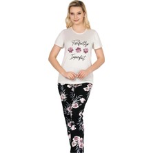 Kısa Kol Yazlık Modal Pijama Takımı Alperi 78-48