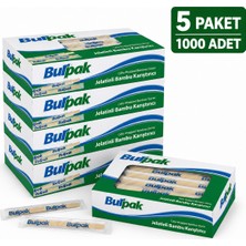 Barışkan Jelatinli Tahta Karıştırıcı Burpak Bambu 1000 Adet