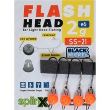 Spiinx Spıınx Flash Head Jıghead Uv Turuncu 3g #6 4p