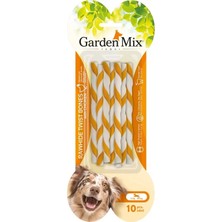 Garden Mix Tavuklu Burgu Deri Çubuk – 10’lu (Twist Bones)