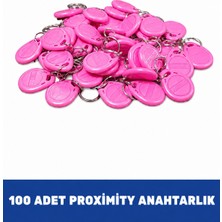 Sonex 100 Adet Pembe Tag Göstergeç Proximity Anahtarlık