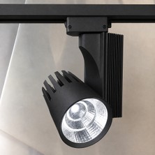 Sekatech 40W Siyah Kasa LED Ray Spot 6500K Beyaz Işık – Osram Çip, Lifud Driver, Flicker Free, Alüminyum Gövde