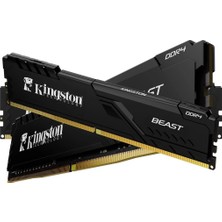 Kingston 32GB Ddr4 3200MHZ CL16 Dımm KF432C16BB/32TR Kıngston Beast Soğutuculu 1X32G