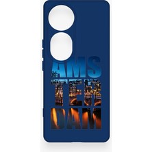 Vip Case Vivo V40 Uyumlu Amsterdam Desenli Silikon Kılıf