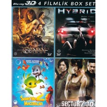 Aktüel 4 Film Box Set ( 3D - Özel Kutu ) ( Türkçe Dublaj ) Bluray