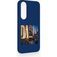 Vip Case Vivo V70 Fe 5g Uyumlu Paris Desenli Silikon Kılıf