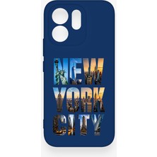 Vip Case Vivo V70 5g Uyumlu New York City Desenli Silikon Kılıf
