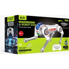Azurtech Blic Aı Akıllı Robot Köpek Uzaktan Kumandalı Ses Kontrollü Işıklı Stunt Hareketli Oyuncak