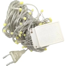 Uslucan Alışveriş 10 M 100 LED Damla Uçlu LED Işık Beyaz Işık Şeffaf Kablo