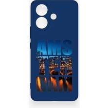 Vip Case Vivo V60 Lite Uyumlu Amsterdam Desenli Silikon Kılıf