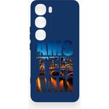 Vip Case Vivo V40 Lite 5g Uyumlu Amsterdam Desenli Silikon Kılıf