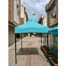 İkiz Aksesuar 2x2 Turkuaz Katlanabilir Gazebo  Çadır