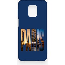 Vip Case Redmi Note 9 Pro 9s Uyumlu Paris Desenli Silikon Kılıf