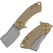 Kansept Mini Korvid | Eloksallı Titanyum Sap | 154CM Çelik Mini Çakı | T3030C3