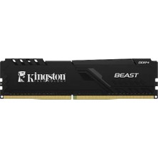 Kingston 16GB Ddr4 3200MHZ CL16 Dımm KF432C16BB/16TR Kıngston Beast