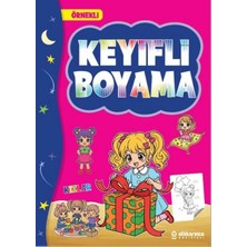Atlıkarınca Yayınları Keyifli Boyama Kızlar 48 Sayfa Kolektif