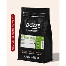 Dozze Coffee And Roastery Filtre Kahve Fit Yüksek Kafein 250GR (Öğütülmüş)