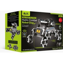 Azurtech Blic Brb4 Hydro Combat Robot Köpek Su Atışlı Stunt Robot 2.4ghz Uzaktan Kumandalı Işıklı Oyuncak